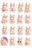 design cute chubby stickers, wallpapers, and comic sheets