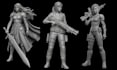 do 3d game character animation, rigging, unreal engine ue5 unity game animation