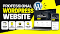 design and develop a professional wordpress website
