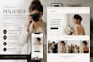 design a beautiful pixieset website photography website, squarespace website