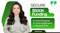 write grant proposal grant application grant research