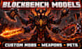 make high quality models in blockbench