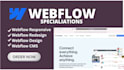 design a webflow landing page, responsive webflow website and webflow cms setup