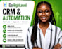 set up gohighlevel CRM and workflow automation