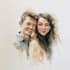 make a watercolor couple portrait