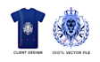 convert artwork into print ready vector files for apparel printing