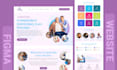 figma website design, figma design website, website ui ux design, ui ux