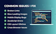 fix bugs and optimize your website speed