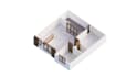 convert  2d floor plan to 3d floor plan