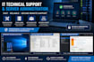 provide IT technical support, IT helpdesk and system admin