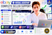 provide complete ebay virtual assistant services