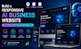 build a responsive ai business website using lovable
