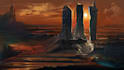 create stunning sci fi and fantasy environment concept art