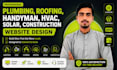 develop handyman, locksmith, hvac, roofing, plumbing and solar panel website