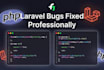 develop laravel website and fix laravel bugs, rest apis