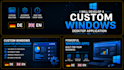 develop a custom windows desktop application with german quality standards