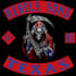 design custom mc kutte patch, biker patch, motorcycle club logo