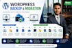 migrate wordpress and backup your wordpress website