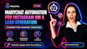 setup manychat automation for instagram dm and lead generation chatbot