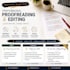 proofread, edit and rewrite your documents  for grammar and clarity