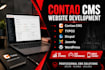 build customize fix and optimize your contao cm, typo3 drupal joomla website