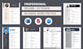 design editable resume CV in canva