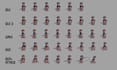 design pixel art character pixel art animation pixel sprite sheet, game assets