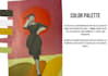 design fashion collection mood board and concept for clothing brand
