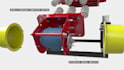 create 3d industrial equipment machinery animation video