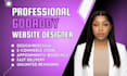 design godaddy website, godaddy redesign, godaddy SEO, fix and develop godaddy