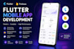 develop a flutter mobile app with firebase backend