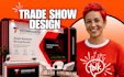 design trade show booth booth design backdrop exhibition stand 3d booth banner