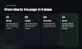 design and develop a professional landing page