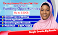 write grant proposal, nonprofit grant research, grant submission