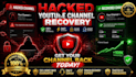 recover hacked youtube channel