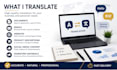 do english, chinese and malay translation