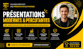 je crée présentation powerpoint moderne pitch deck impactant