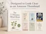 design a full KDP paperback cover with spine