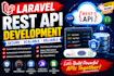 create rest API in laravel PHP