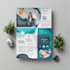 design a clean professional flyer