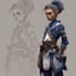 dnd character art and dnd character art