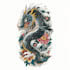design a tattoo design in japanese style