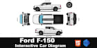 interactive clickable car diagram