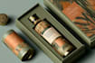 design candle label, stickers, box, and packaging