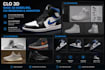 create clo 3d shoe, sandal models, realistic cgi renderings and 3d animations