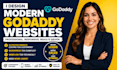 godaddy website design, godaddy redesign, godaddy seo and website development