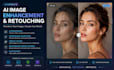 enhance, retouch, and upscale your images with ai