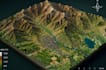 design topographical maps and plans, 3d terrain, landscape modeling, bathymetry