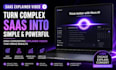 create professional saas product demo, explainer and dashboard animations
