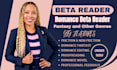 be romance beta reader, beta reader, beta reader fantasy, beta reader